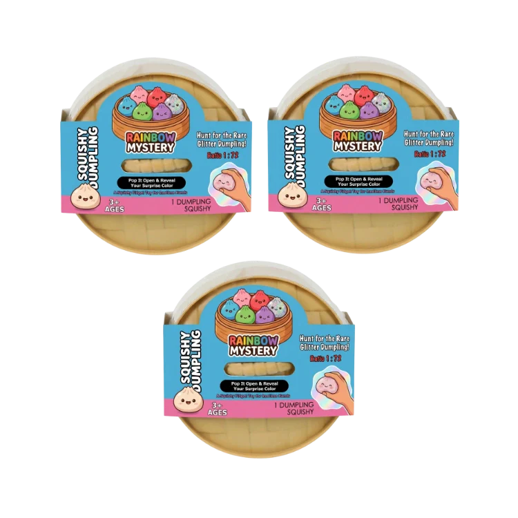 Mystery Dumpling Squishy - MIDI kit (3 boxes)