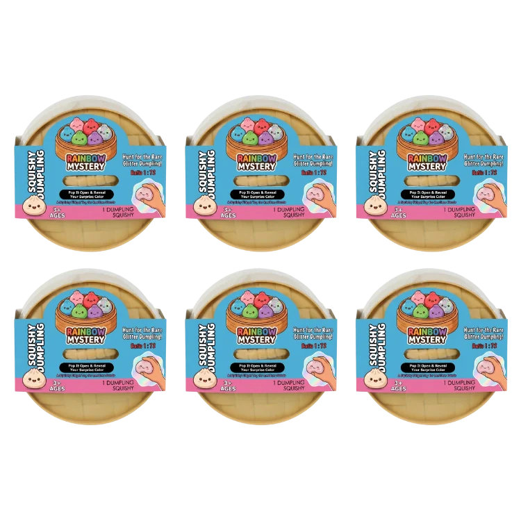 Mystery Dumpling Squishy - MAXI kit (6 boxes)