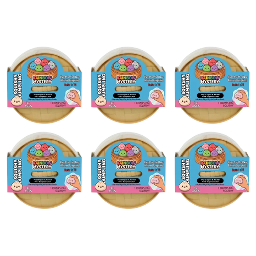 Mystery Dumpling Squishy - MAXI kit (6 boxes)